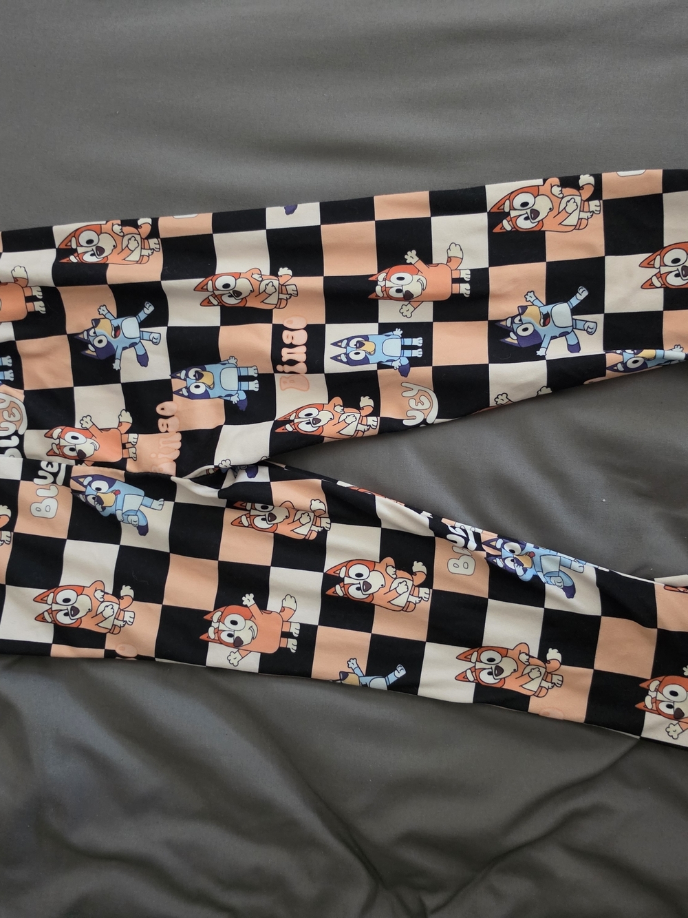 BLUEY & BINGO Checkered Toddlers Pajama Pants - 3T